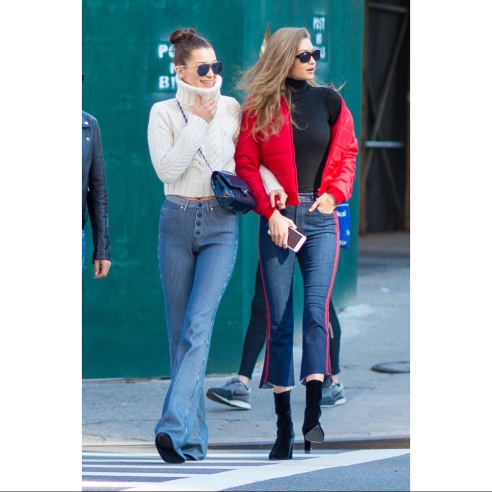 Mother Insider Crop Step Fray in Speed Racer - Picture 7 of 13